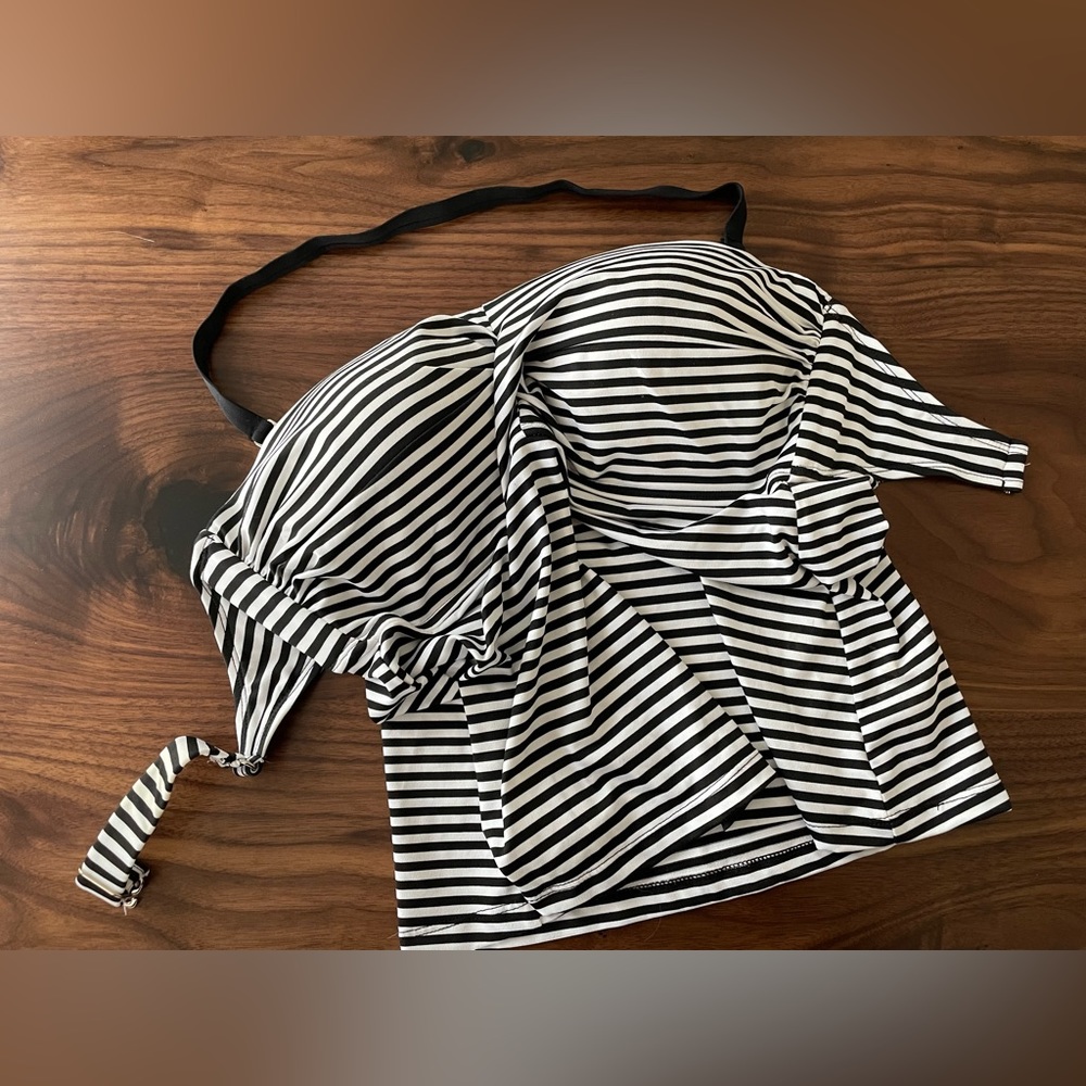 Striped Tankini Top